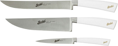  Berkel Couteau Blanc - Coffret de 3 couteaux de chef 